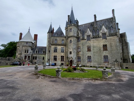 Château de la Bretesche - cour intérieure